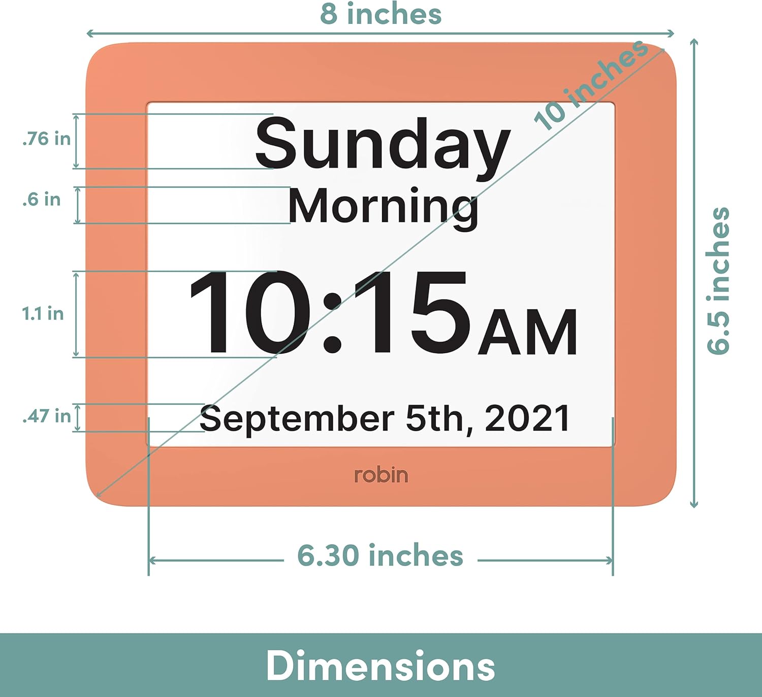 Robin Day Clock